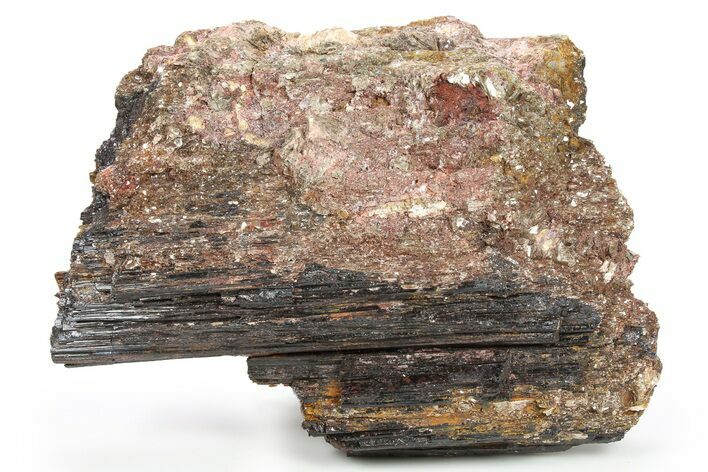 Black Tourmaline (Schorl) With Mica - Brazil #267002